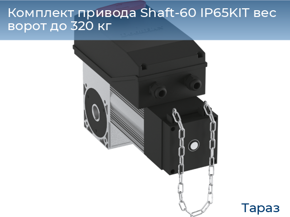 Комплект привода Shaft-60 IP65KIT вес ворот до 320 кг, taraz.doorhan.ru