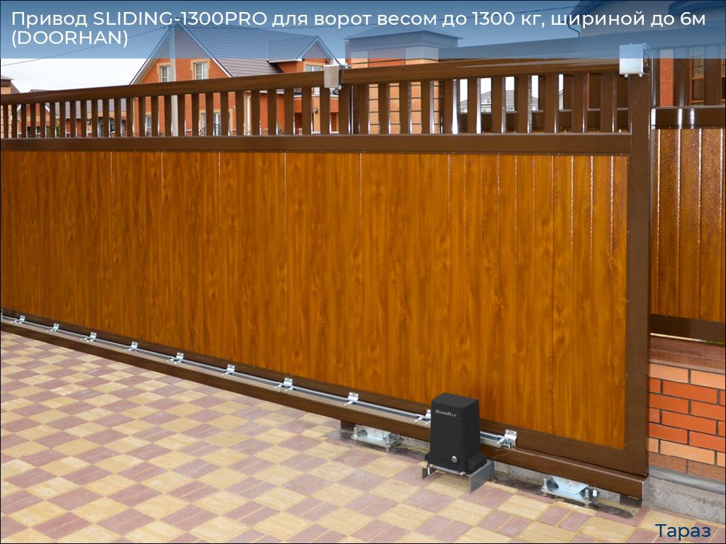 Привод SLIDING-1300PRO для ворот весом до 1300 кг, шириной до 6м (DOORHAN), taraz.doorhan.ru