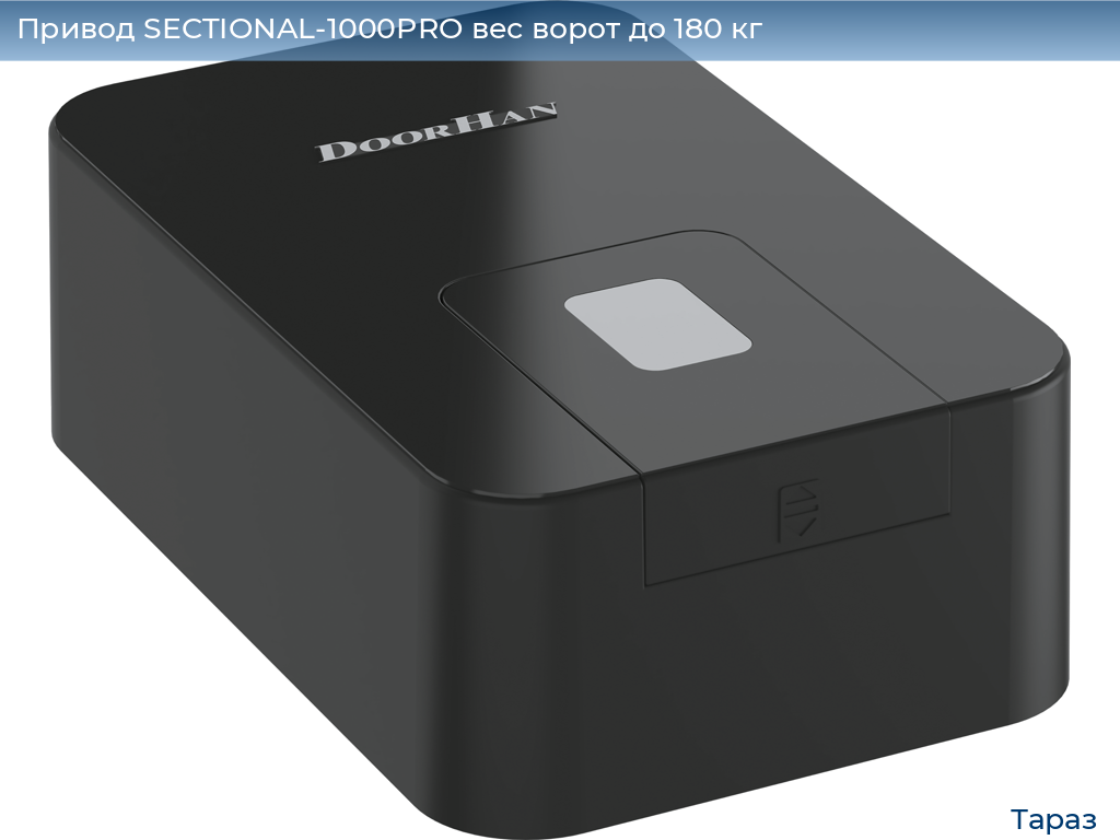 Привод SECTIONAL-1000PRO вес ворот до 180 кг, taraz.doorhan.ru