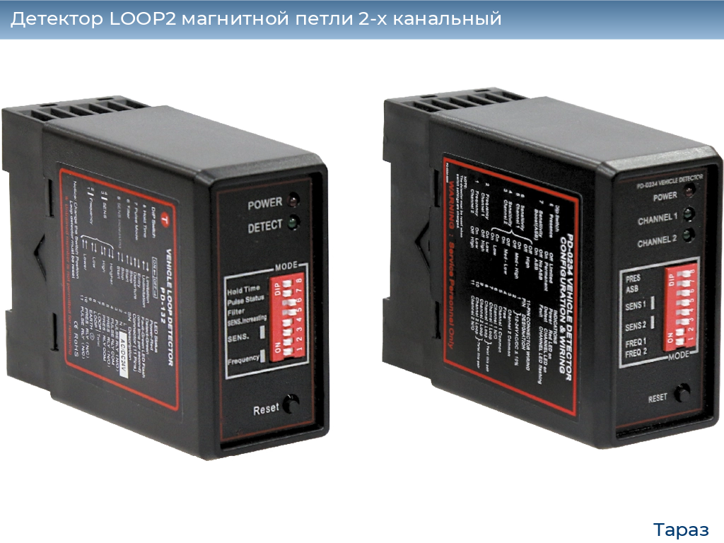 Детектор LOOP2 магнитной петли 2-x канальный, taraz.doorhan.ru